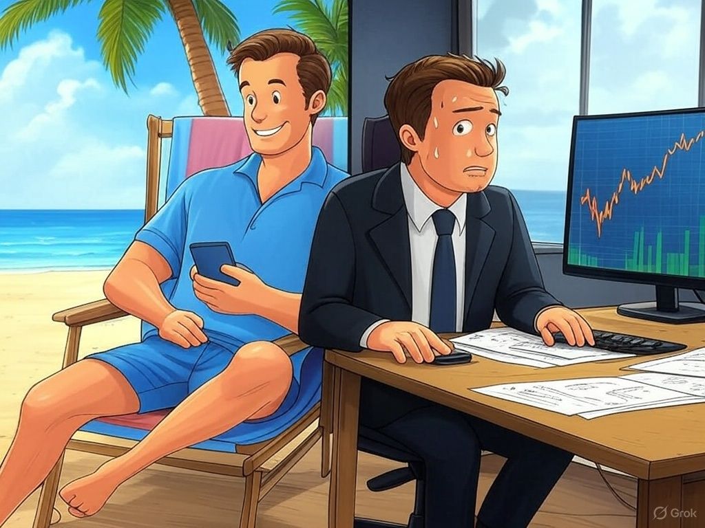 Držení vs. Aktivní Obchodování Bitcoinu